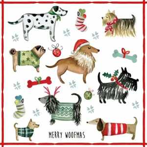 Servietten 33x33cm Merry 4103070055485