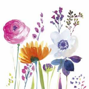 Motivserviette 33x33cm Bio Frühjahr PAPER+DESIGN 197302 Blumen