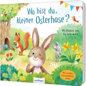 Wo bist du, kleiner Osterhase?: Oster-Pappbilderbuch