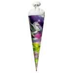 Roth Schultüte 70cm Magic Pegasus Glitter rund Filzverschluss