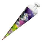 Roth Schultüte 70cm rund Magic Pegasus Glitter