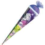 Roth Schultüte 85cm eckig Magic Pegasus Glitter