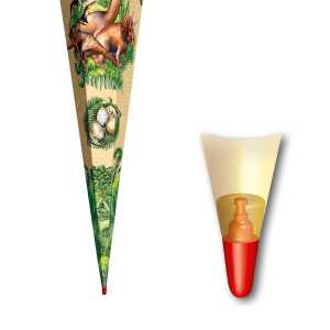 Roth Schultüte 85cm eckig Veganosaurus