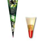 Roth Schultüte 85cm eckig Robo-Rex Folie u...