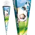 Roth Schultüte 85cm eckig Fußball