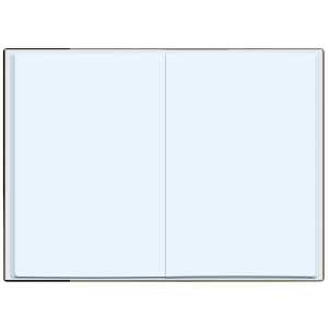 Roth Zeugnismappen Spectrum mit Buchschrauben, Grey,12 PP-Einlagen,