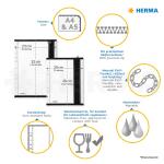 Herma Ordnertasche A5+ schwarz