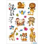 Herma Sticker DECOR Tiere Dschungel 1 Bl