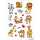 Herma Sticker DECOR Tiere Dschungel 1 Bl