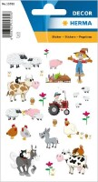 Herma Sticker DECOR Tiere Kleine Farm 1 Bl