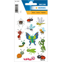 Herma Sticker DECOR Tiere Kleine Krabbeltiere 1 Bl