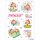 Herma MAGIC Sticker PRINZESSIN CURLY, FOLIE BEGLIMMERT