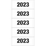 Jahreszahlen 2023 für Ordner, 60 x 26 mm,...