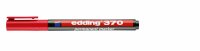 Edding 370 Permanentmarker - 1 mm, rot