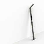 Durable Mobile Leuchte 1300-1600mm sw LUCTRA FLEX mit Akku