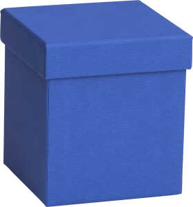 Geschenkbox 11x11x12cm CUBE OC d.bl