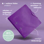 BRUNNEN 102043560 | Ordner | „WAVE“ |5 cm | purple