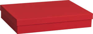 Geschenkkarton Uni rot 2551 7843 93 33x24x6cm