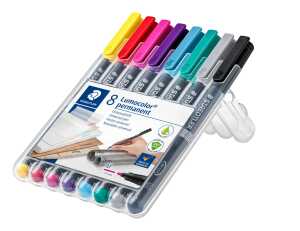 Staedtler Folienstift Lumocolor M perm 8St 4007817085349