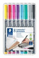 Staedtler Folienstift Lumocolor M perm 8St