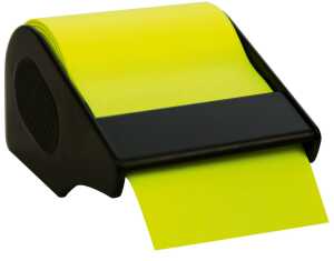 RNK Haftnotiz Rolle 60mm x 10m brillantgelb nachf. im Abroller