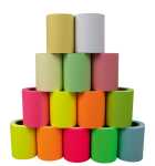 RNK Haftnotiz Rolle 60mm x 10m brillantgelb nachf. im Abroller