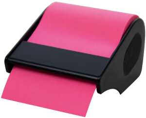 RNK Haftnotiz Rolle 60mm x 10m brillantpink nachf. im Abroller
