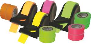 RNK Haftnotiz Rollen Sortierung 19mm x 10m neon 12St