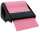RNK Haftnotiz Rolle 60mm x 10m recycling-pink nachf. im Abroller
