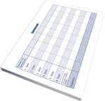 RNK Würfelblock DIN A6 1x111 Bl