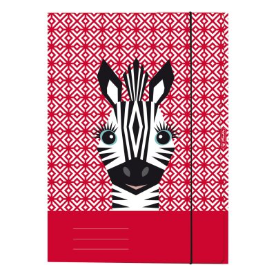 Herlitz Sammelmappe A4 Cute Animals Zebra