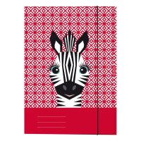 Herlitz Sammelmappe A4 Cute Animals Zebra