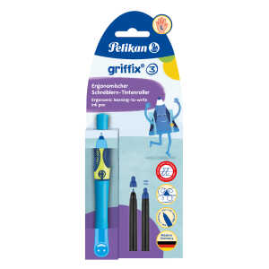 Pelikan Tintenschr.griffix T2NBL NeFrBlue L für Linkshänder