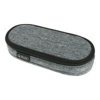 Herlitz Faulenzer Etui  Knitted Grey