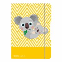 Herlitz Notizheft flex PP A5/40 Blatt punkt Cute Animals...