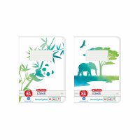 Herlitz Aufgabenheft A5/48 Blatt GREENline Elefant /...