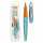 Herlitz Schulfüllhalter my.pen L-Feder türkis/orange L