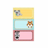 Herlitz Buchetiketten Cute Animals FSC 3 Bogen á 3...