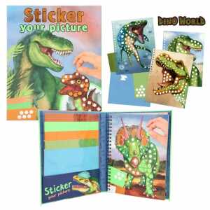 DEPESCHE VERTR. Stickerheft Dino World Sticker Your Picture, Depesche