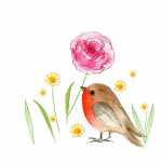 Servietten 33x33cm My Flower, 3-lagig, 20 Stück,...