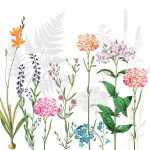 Servietten 33x33cm Botanica, 3-lagig, 20 Stück,...