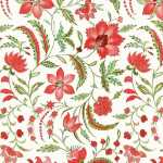 Servietten 33x33cm Paisley Flower koralle, 3-lagig, 20...