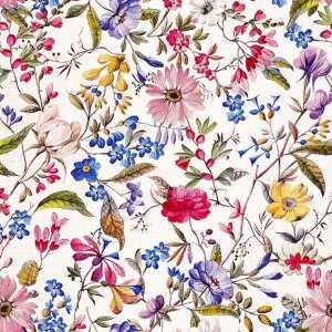 Servietten 33x33cm Florentina weiß, 3-lagig, 20 Stück, Partytime