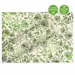 Geschenkpapier 70cmx1,5m Botanic Mix, Graspapier, By nature,
