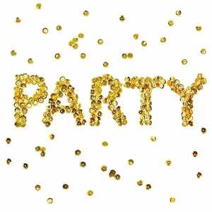 Servietten 33x33cm Party, 3-lagig, 20 Stück, Partytime,