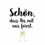 Servietten 33x33cm Schön Feiern, 3-lagig, 20...