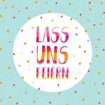 Servietten 33x33cm Lass uns feiern, 3-lagig, 20...