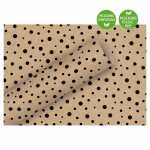Geschenkpapier 70cmx2m Polka Dots, Kraftpapier, By nature