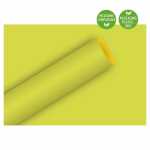 Geschenkpapier 70cmx2m Uni Duo lime/gelb, Kraftpapier, By...