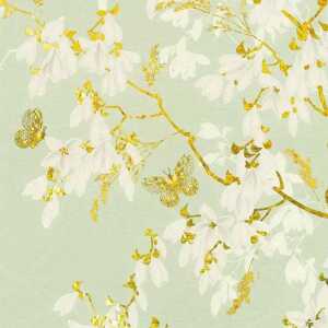 Servietten 33x33cm Jardin des Reves zartgrün, 3-lagig, 20 Stück,